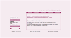Desktop Screenshot of hautarzt-gongadze.de